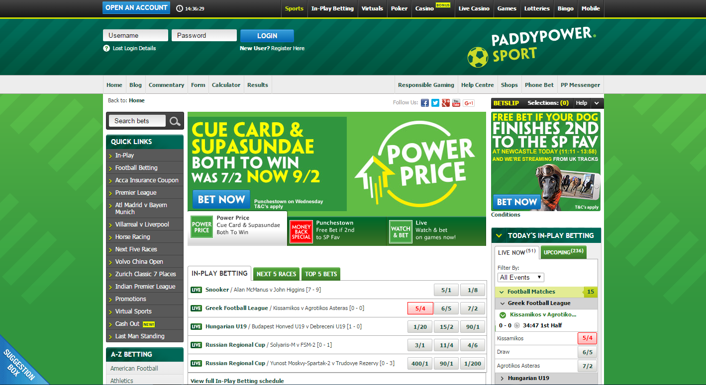 Paddy power отзывы sky bet